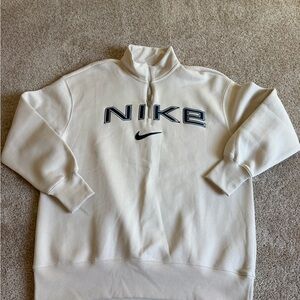 Nike Men's Turtleneck Sweater in Cream